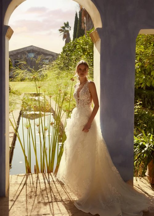 Robe de mariée -Dentelle – Incontournable – JA- 6619 – 341