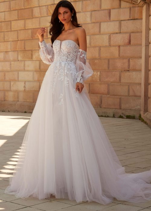 Robe de mariée Fluide Fleur