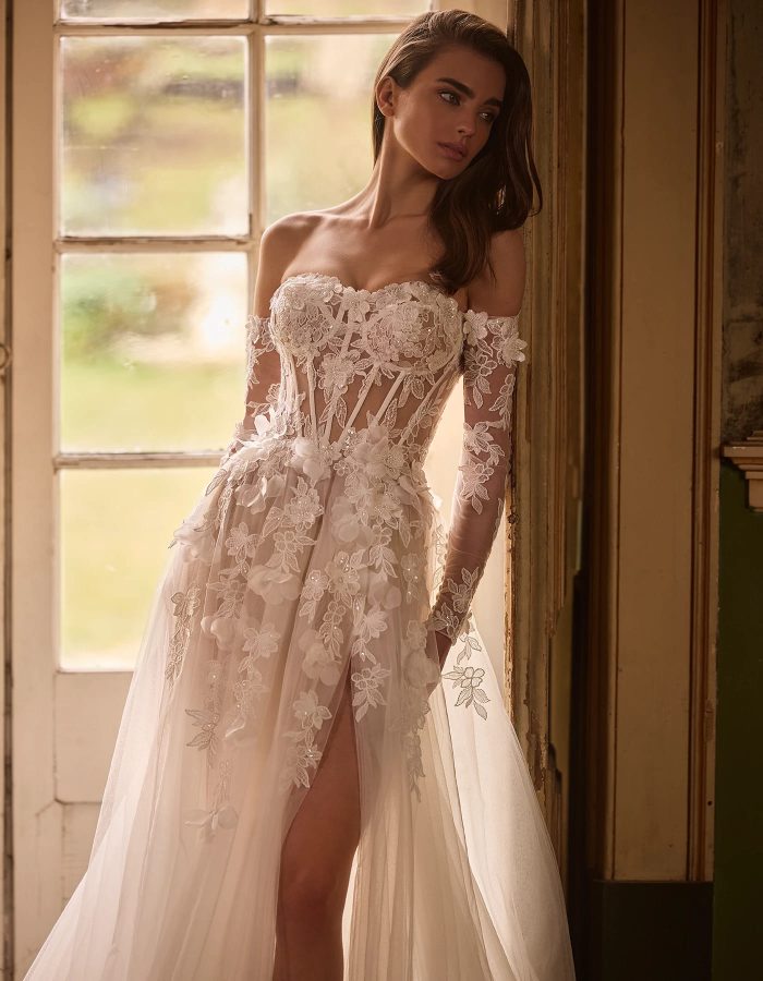 Robe de mariée Fluide -Incontournable- AP- HD- 200