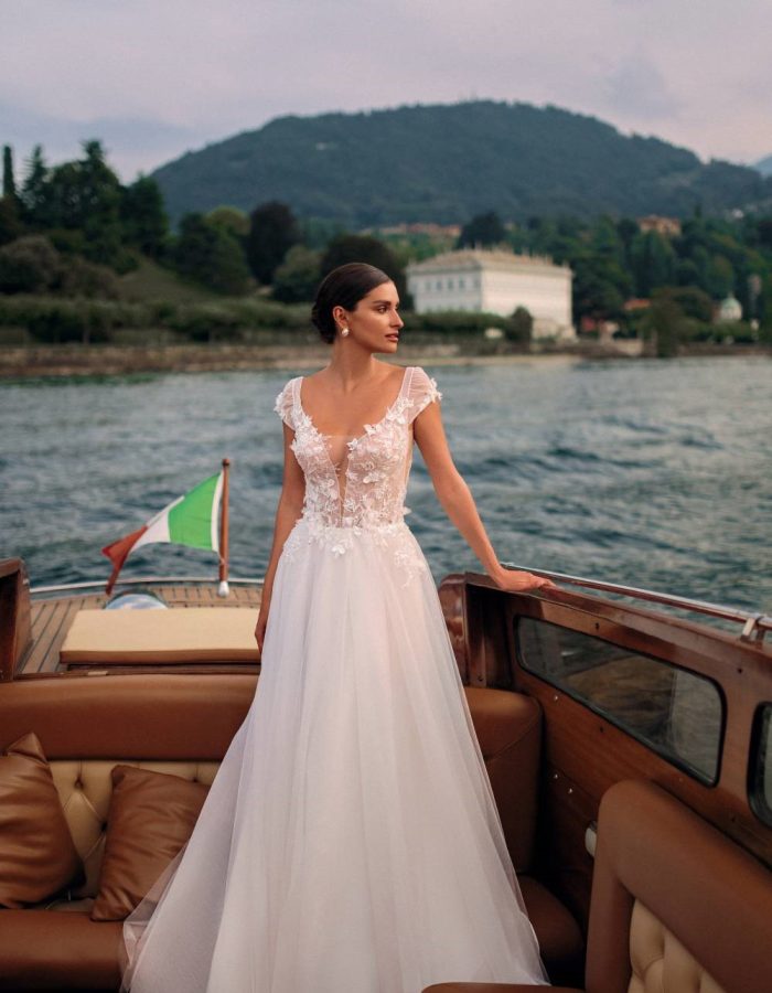 Robe de mariée - Fluide - Incontournable -KT- 11- 226