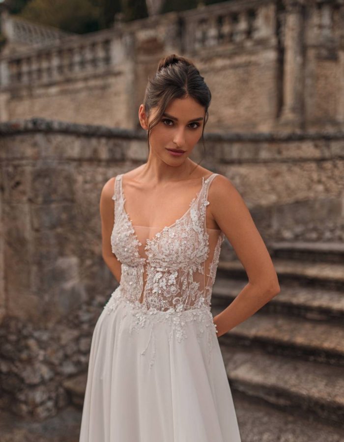 Robe de mariée - Fluide - Incontournable -KT- 27- 23