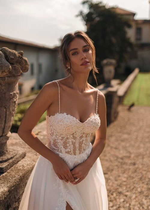 Robe de mariée – Fluide – Incontournable -KT- 34- 243