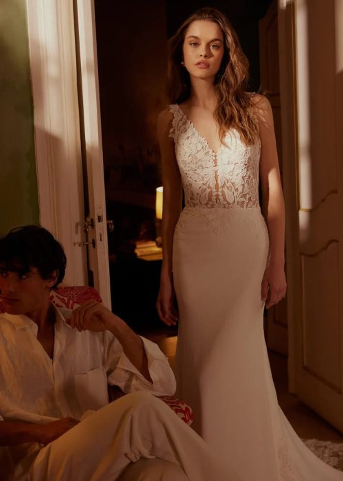 Robe de mariée Fourreau- Incontournable – JA-302-045