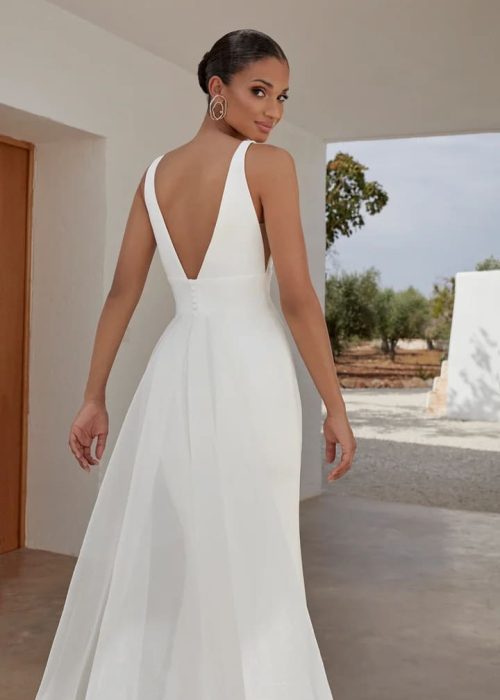 Robe de mariée Fourreau- Incontournable – JA-AL-032