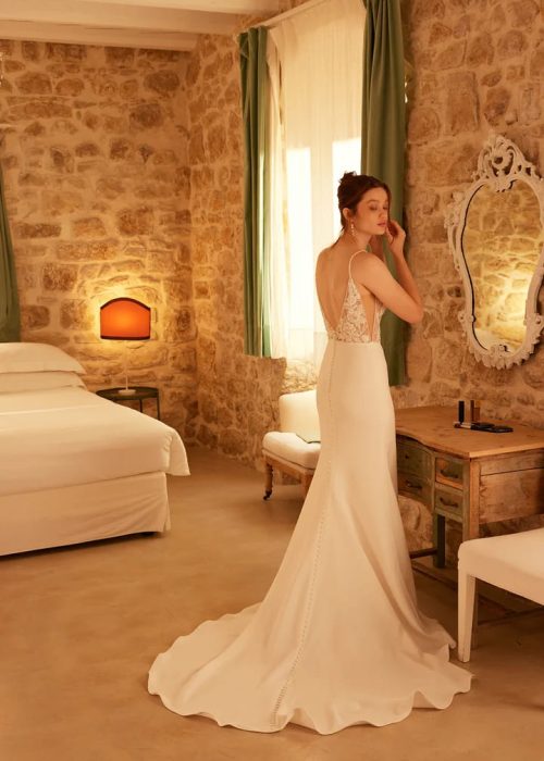 Robe de mariée Fourreau- Incontournable – JA-KSL-037