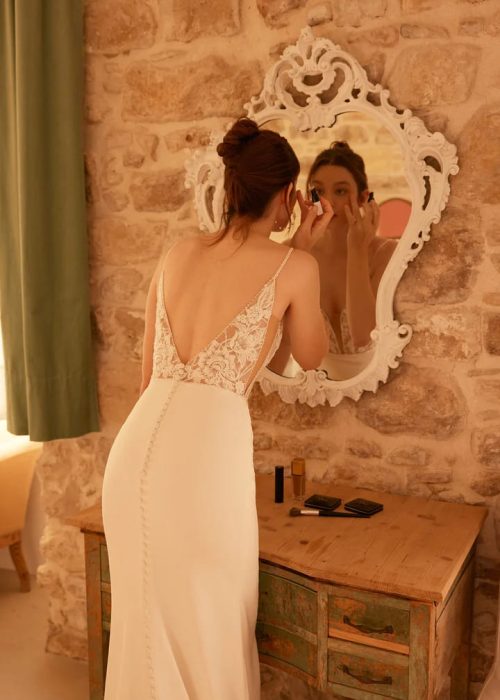 Robe de mariée Fourreau- Incontournable – JA-KSL-039