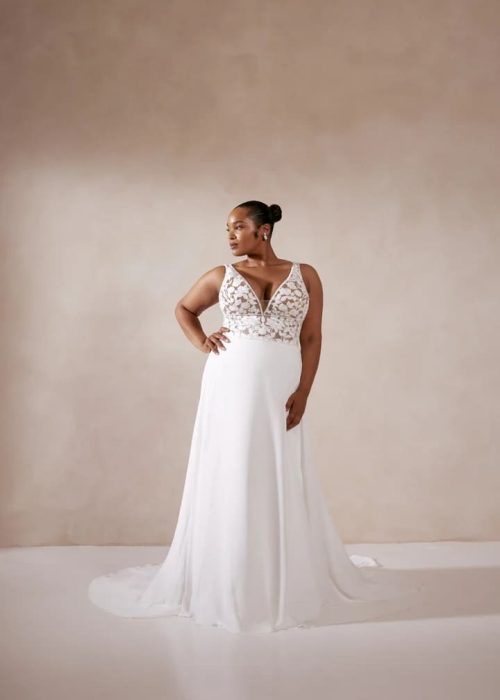 Robe de mariée Mawulinam – grande taille – Alis 1