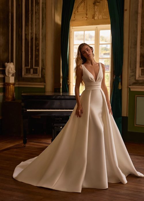 Robe de mariée -Minimaliste – Incontournable – AP- CHR – 519
