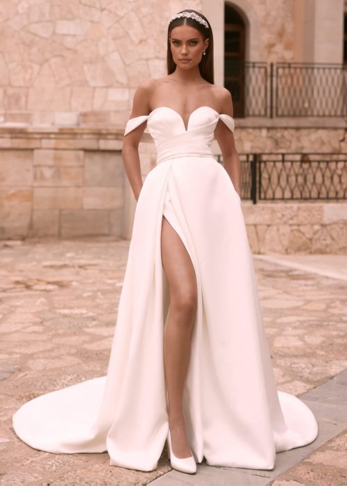 Robe de mariée -Minimaliste – Incontournable – BE- AG – 550