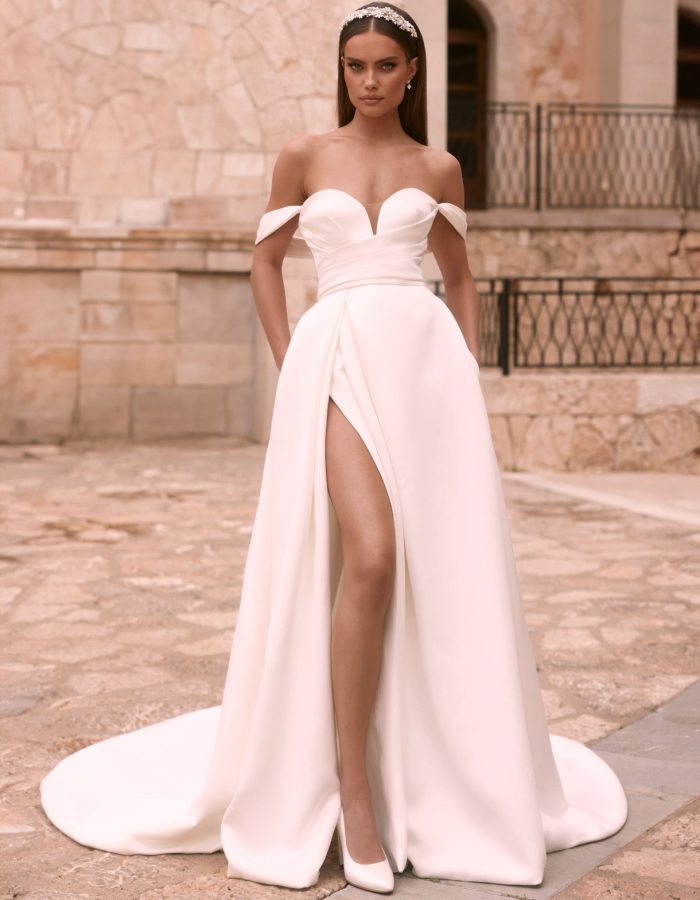 Robe de mariée -Minimaliste - Incontournable - BE- AG - 550