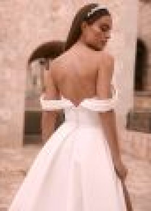 Robe de mariée -Minimaliste – Incontournable – BE- AG – 553