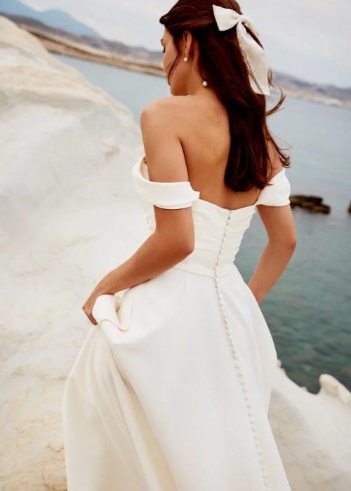 Robe de mariée -Minimaliste – Incontournable – JA- RY – 541