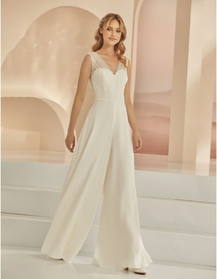Robe de mariée- combinaison - Incontournable -BE-DNB-3018