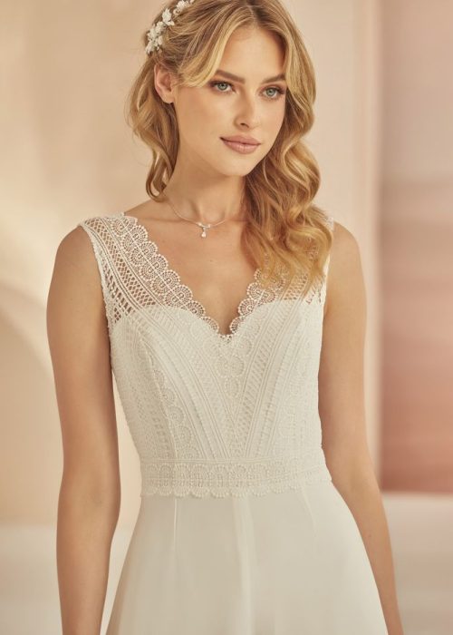Robe de mariée- combinaison – Incontournable -BE-DNB-3021