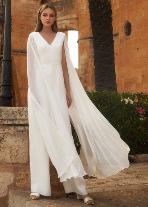 Robe de mariée- combinaison – Incontournable -BE-LO-3009