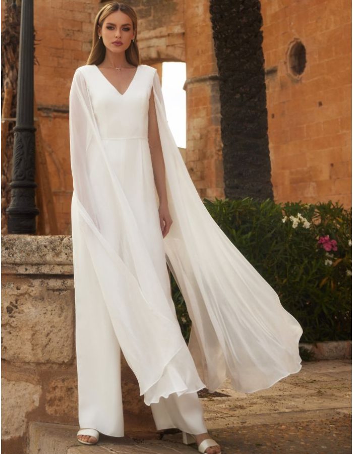 Robe de mariée- combinaison - Incontournable -BE-LO-3009