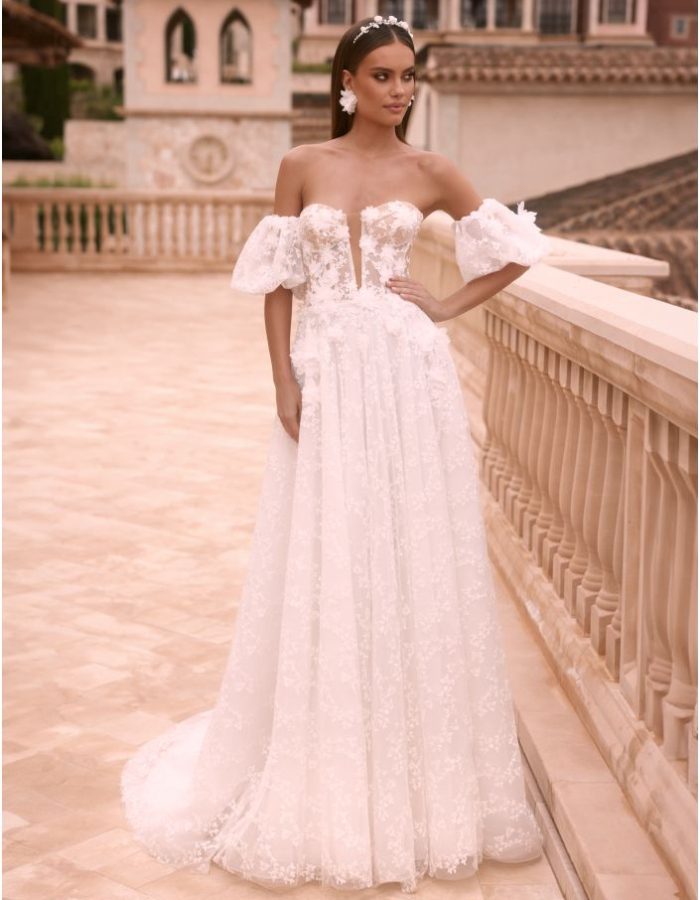 Robe de mariée dentelle- Incontournable BE- CY-320