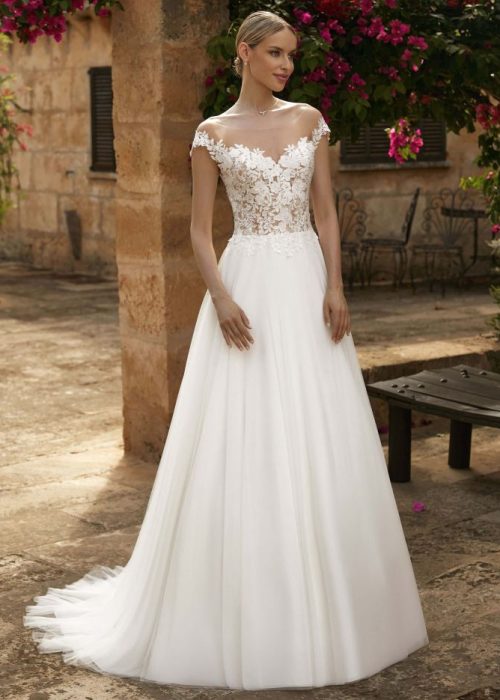 Robe de mariée fourreau- Incontournable BE-AL-030