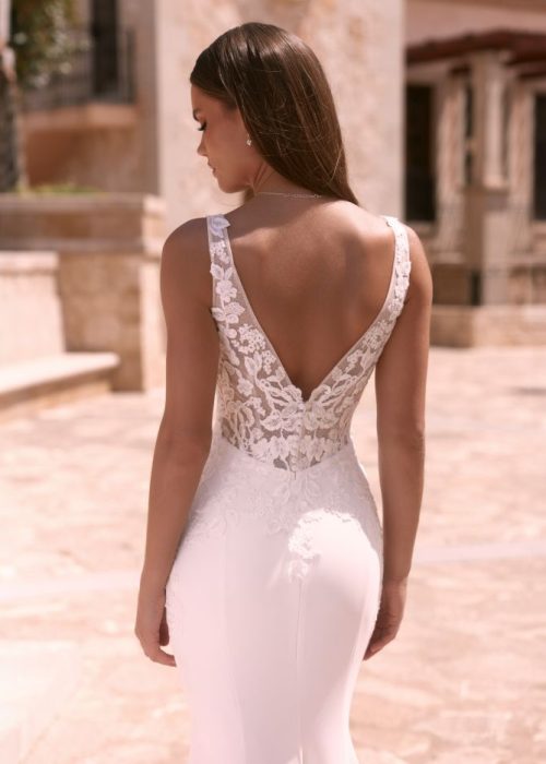 Robe de mariée fourreau- Incontournable BE-NIR-045