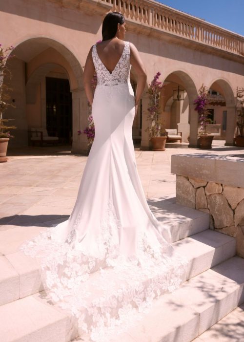 Robe de mariée fourreau- Incontournable BE-NIR-049