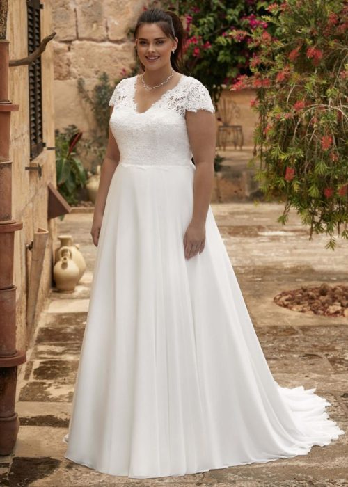 Robe de mariée fourreau- Incontournable BE-PAO-038 Piper 4 – GT