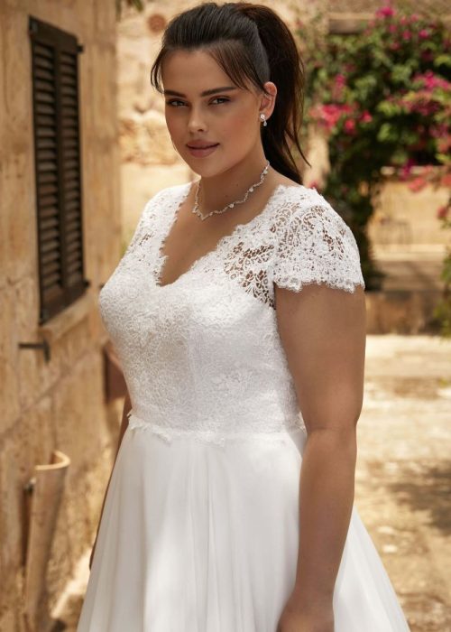 Robe de mariée fourreau- Incontournable BE-PAO-040