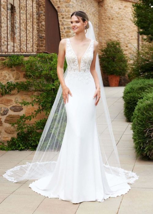 Robe de mariée fourreau- Incontournable BE-SAP-055