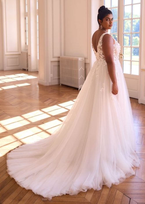 Robe de mariée grande taille Celia 2