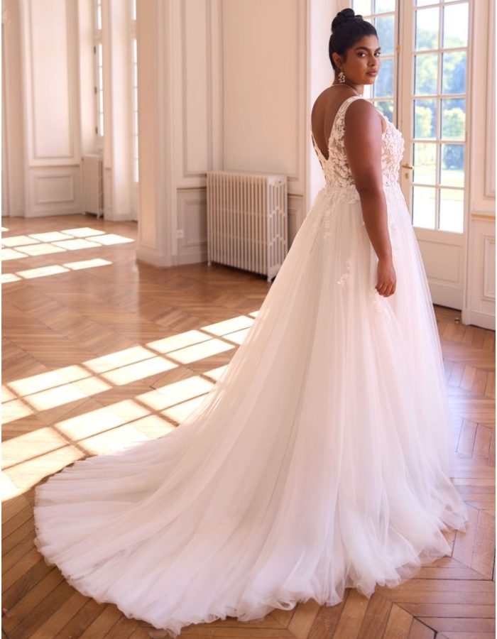 Robe de mariée grande taille Celia 2