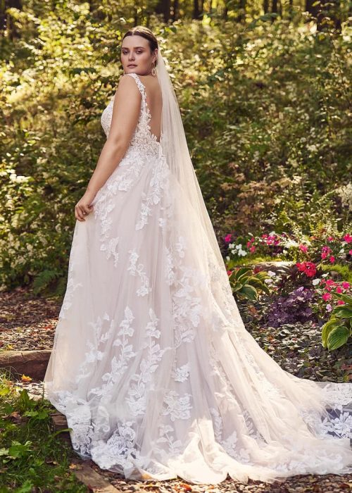 Robe de mariée grande taille – Incontournable -JA- Garance2