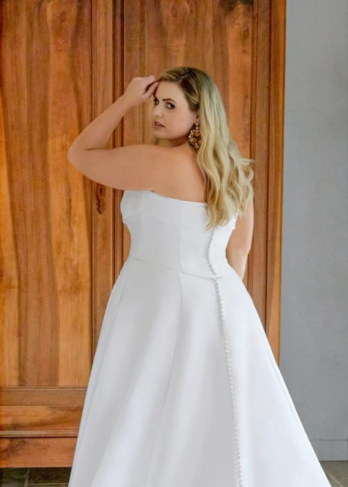 Robe de mariée grande taille – Mawulinam -Bella 5