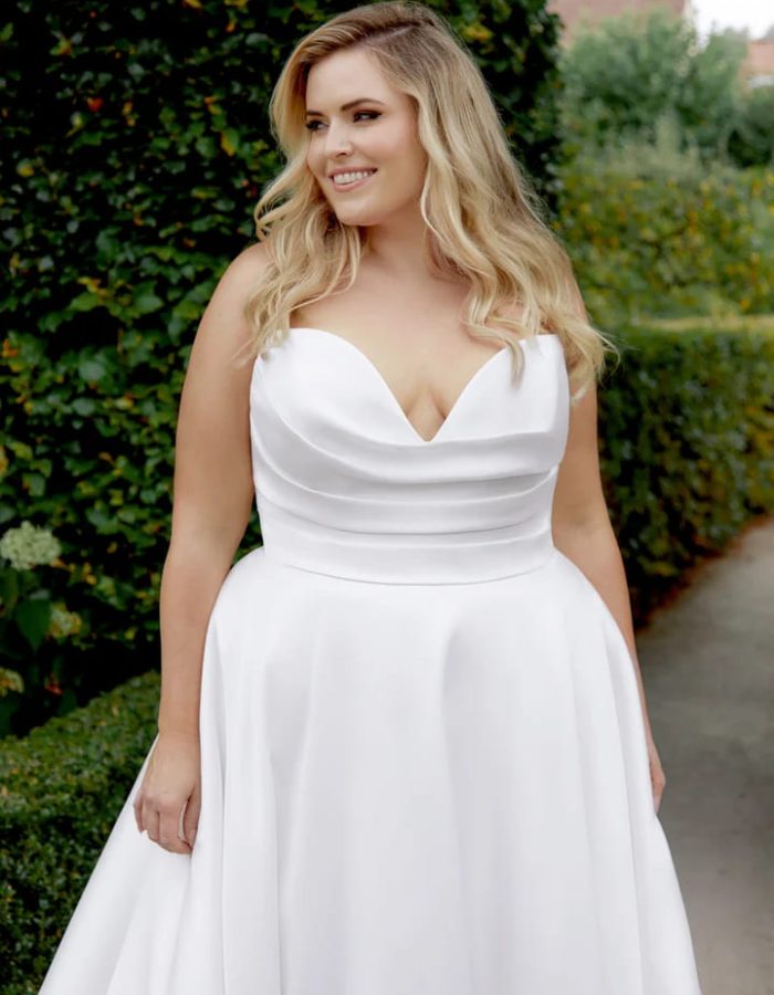 Robe de mariée- grande taille - Mawulinam - Cyra 1