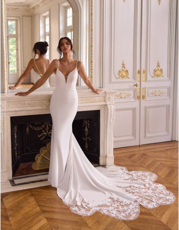 Robe de mariée minimaliste -Incontournable - BE - GI -550
