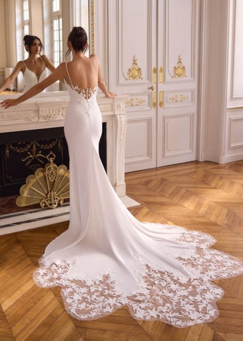 Robe de mariée minimaliste -Incontournable – BE – GI -551
